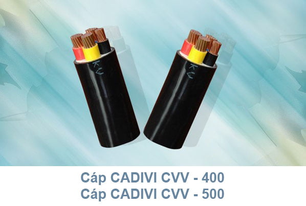 Cáp CADIVI CVV 400mm2, CVV 500mm2 0.6/1kV - Cáp Ngầm Hạ Thế