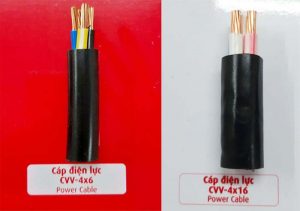 Cáp CADIVI CVV 4x6mm2, CVV 4x16mm2 0.6/1kV - Cáp Ngầm Hạ Thế