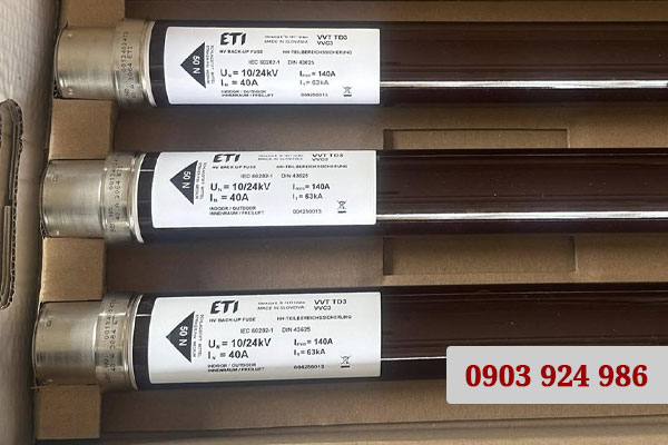 Cầu Chì Ống Trung Thế ETI 24kV 40A