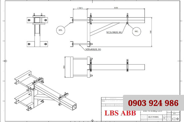 Bản vẽ khung LBS ABB