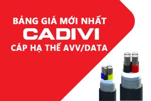 Bảng Giá Cáp Nhôm Hạ Thế - AVV/DATA - CADIVI 0,6/1 kV Mới Nhất