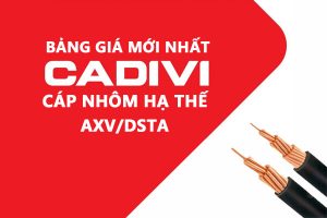 Bảng Giá Cáp Cadivi AXV/DSTA Mới Nhất
