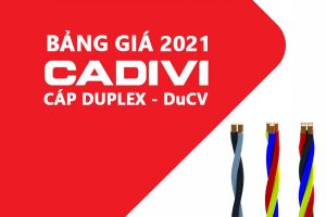 Bảng Giá Cáp Duplex DuCV - CADIVI 2021 - Cáp Multiplex