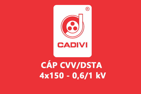 Cáp Ngầm Hạ Thế CVV/DSTA 4x150 - Giáp Băng Thép