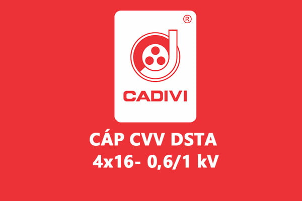 Cáp Ngầm Hạ Thế CVV/DSTA 4x16 - Giáp Băng Thép