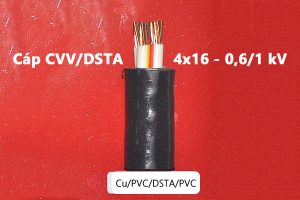 Cáp Ngầm Hạ Thế CVV/DSTA 4x16 - Giáp Băng Thép