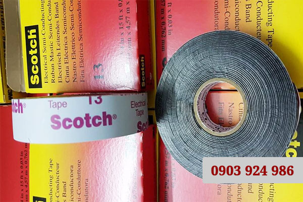 Băng Dính Điện 3M - Scotch 13 [Chính Hãng, Giá Tốt]