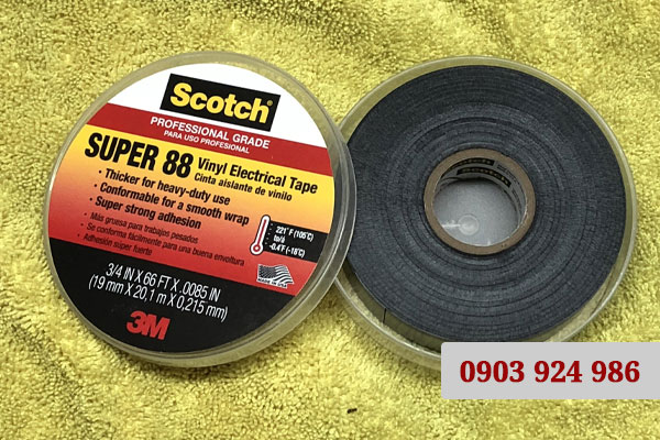 Băng Dính Cách Điện 3M - Scotch Super 88 [Chiết Khấu Cao]