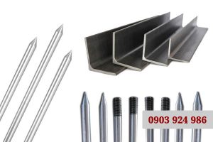 Cọc Tiếp Địa Bằng Thép Mạ Kẽm Nhúng Nóng [Giá Tốt]