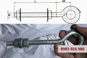 [Báo Giá] Bulong Xoắn Bằng Thép Mạ Kẽm Nhúng Nóng