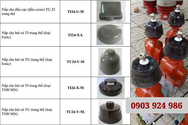 Nắp chụp TU TI các loại