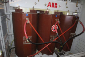 Máy biến áp khô chống cháy ABB