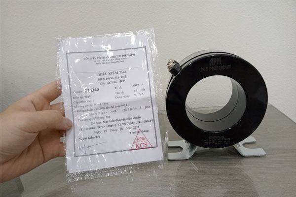 Biến dòng hạ thế APM dạng tròn