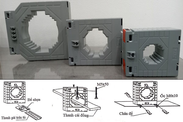Cách lắp đặt biến dòng đo lường hạ thế CT APM