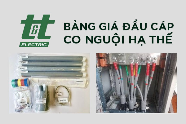 Bảng giá đầu cáp co nguội hạ thế TTE