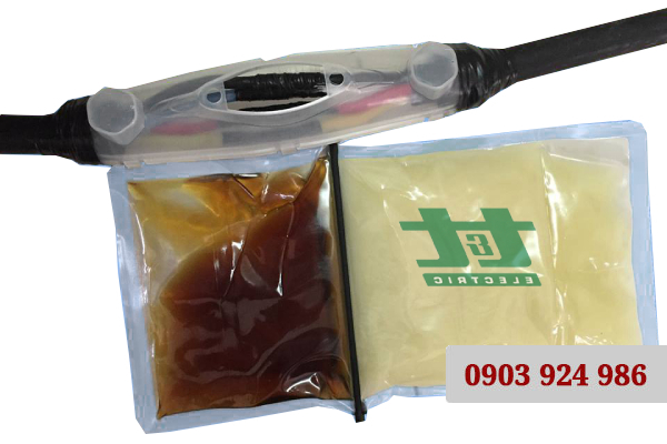 Hộp nối cáp ngầm đổ keo Resin TTE