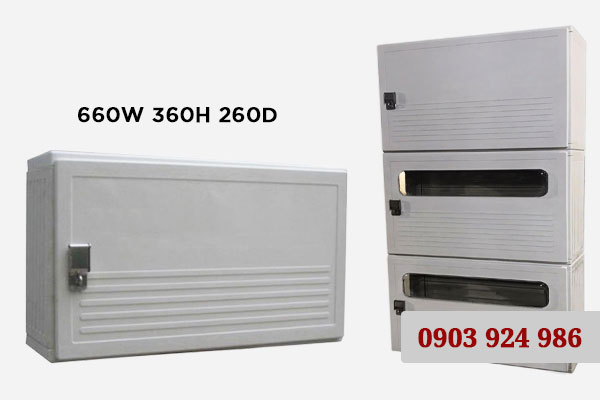 Tủ điện Composite 660W 360H 260D
