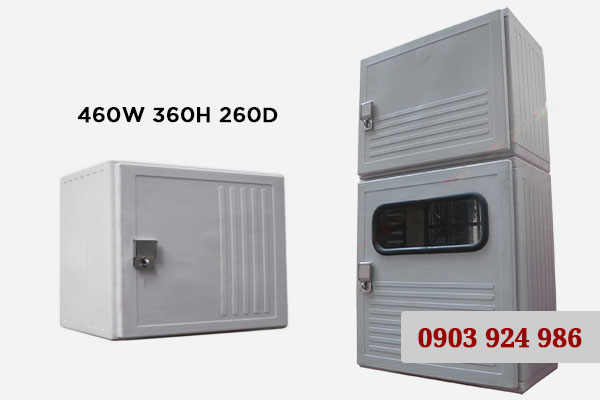 Vỏ tủ MCCB composite lắp trên tủ Module 2 ĐK 460W 360H 260D