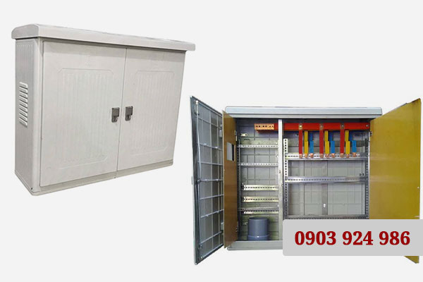 Tủ điện kế đôi 1150W 1100H 400D ép nóng SMC