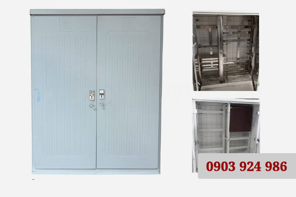 Tủ điện kế đôi 1150x1100x400mm ép nóng SMC