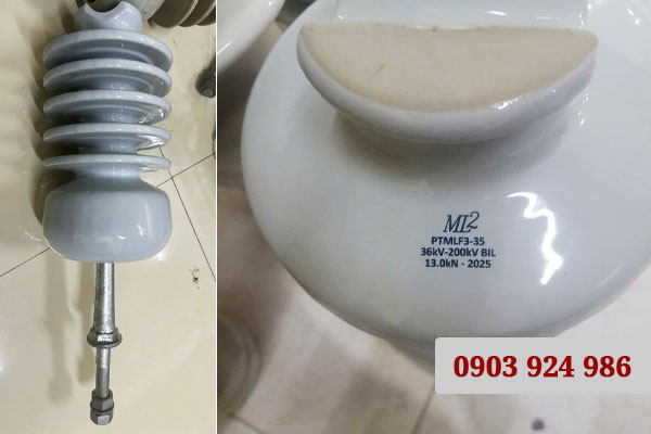 Sứ đứng Minh Long 36kV ĐR 875mm CMB PTMLF3-35