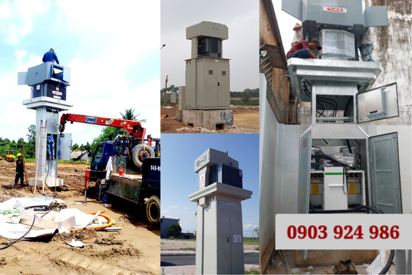 Các loại trạm trụ thép