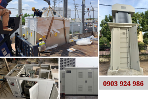 Thi công lắp đặt trạm trụ hợp bộ