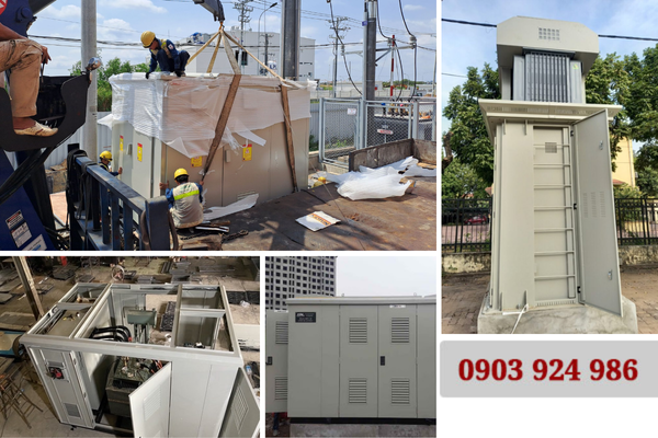 Thi công lắp đặt trạm trụ hợp bộ