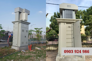 Trạm trụ thép - Thi công thực tế