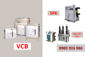 Ưu nhược điểm của máy cắt chân không VCB so với các loại máy cắt khác